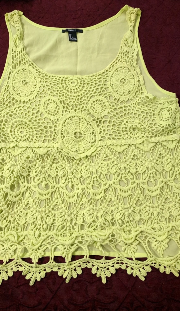 Lace tank